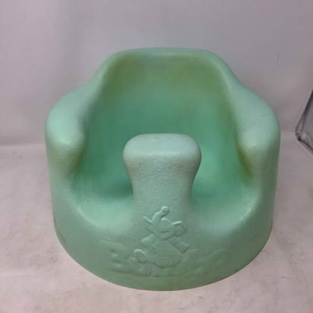Bumbo Light Green Soft Foam Infant Floor Seat Baby Portable Sitting Support